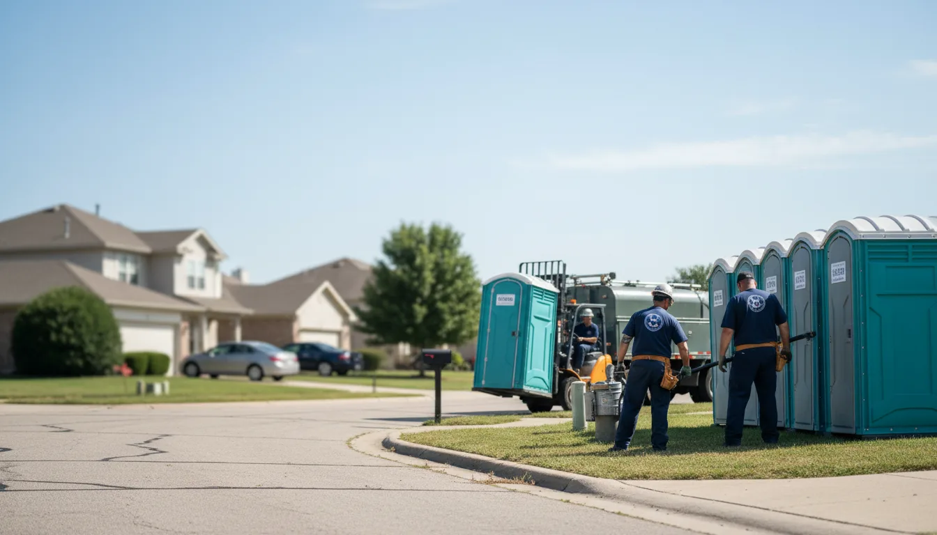 Porta Potty Rental in Cropsey, IL near me